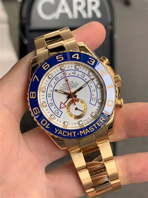 rolex yacht master ii gold prezzo|yellow gold yacht master 2.